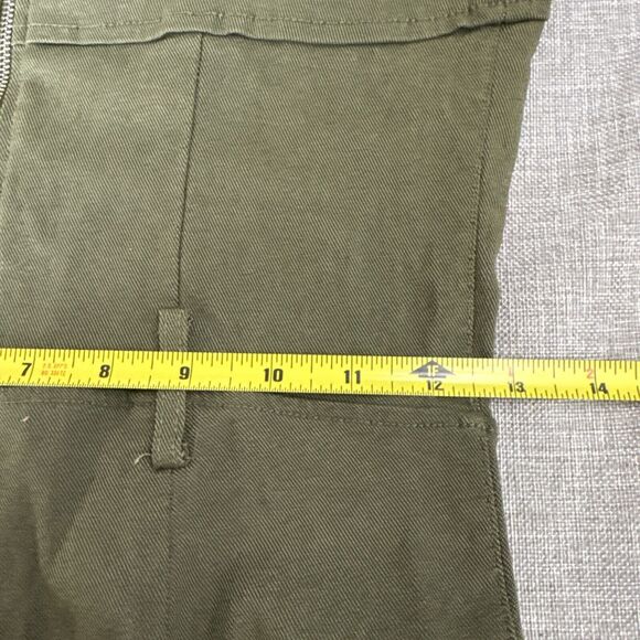 Haute Monde Back zip Bib Overall Romper Jumper Med Women Rayon Spandex Stretchy - Picture 9 of 9